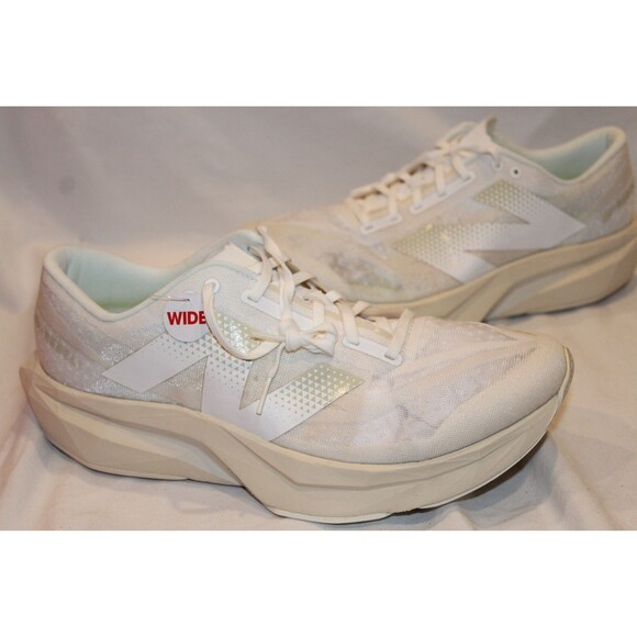 New Balance FuelCell Rebel V4 Men’s Running Athletic Shoes White NIB 14 WIDE main image 4